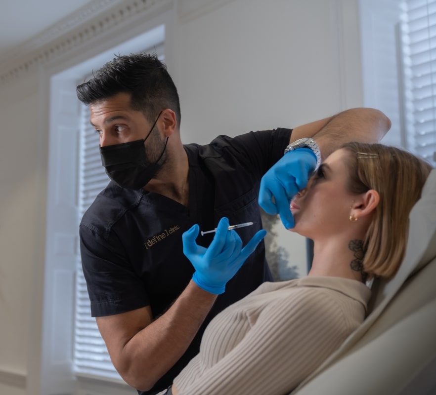 Anti wrinkle injection treatment Dr Benji Dhillon