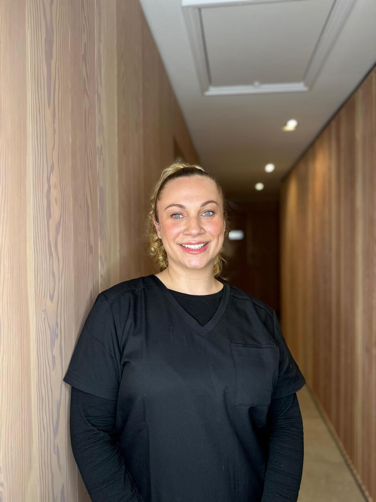 Paris Thomson aesthetic therapist team photo